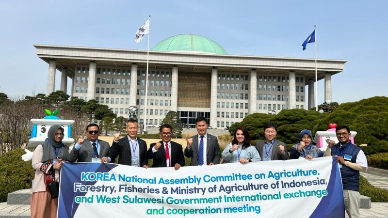 Kerjasama Smart Farming Jeollabuk-do dan Sulbar Didukung Parlemen Korsel