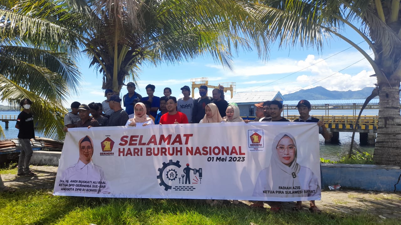 PIRA Sulbar Temui Buruh Peringati May Day