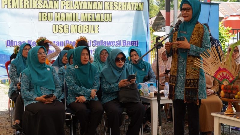 TP PKK Sulbar Launching Rumah Kibas di Polongaan Mateng