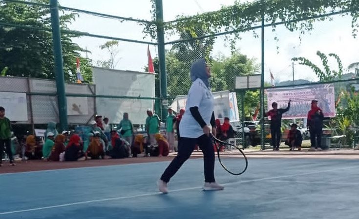 Suraidah Hadiri Pembukaan Tenis KPTA Sulbar Cup