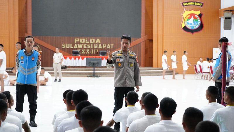 Biro SDM Polda Sulbar Gelar Supervisi Pradiktuk Pastikan Kesiapan 244 Calon Siswa
