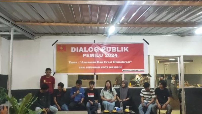 FPPI Mamuju Gelar Dialog Publik Ancaman dan Erosi Demokrasi