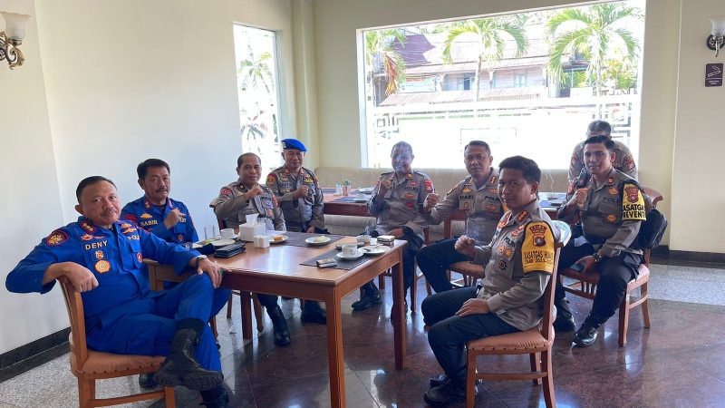 SePamatwil Polda Sulbar di Polman Gelar Anev Sebelum Cek Keamanan TPS