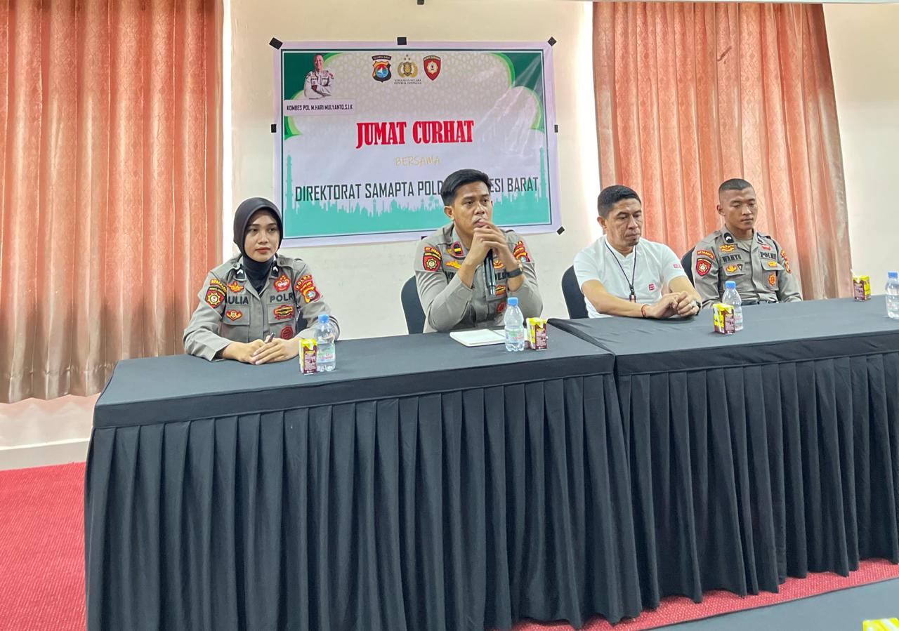 Jumat Curhat, Warga Karema Minta Kepolisian Tingkatkan Patroli untuk Jamin Kamtibmas