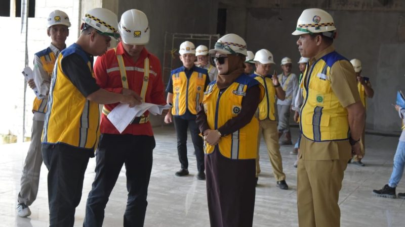 Dewan Lakukan Monitoring Pembangunan Kantor DPRD Sulbar