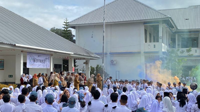 Dit Lantas Polda Sulbar Ajak Pelajar di SMA 1 Mamuju Jadi Pelopor Berlalu Lintas