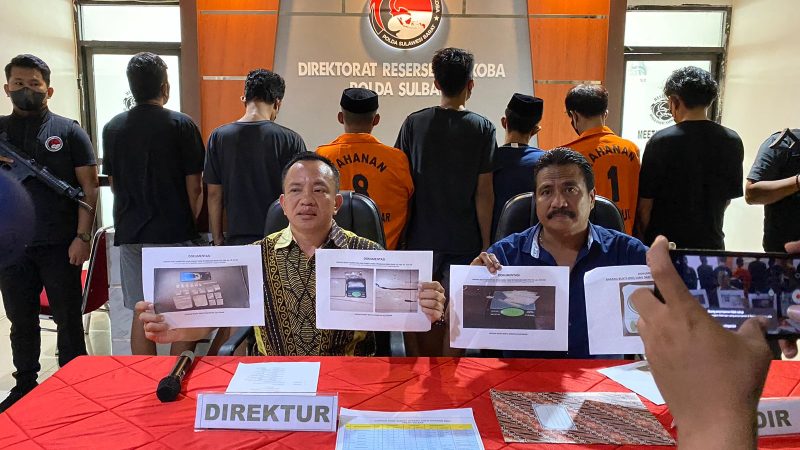 Ditresnarkoba Polda Sulbar Rilis Tangkapan Selama Operasi Antik