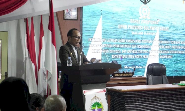 Dua Perda Lingkungan Hidup Ditetapkan, Pj Gubernur Sulbar: Langkah Mitigasi Bencana