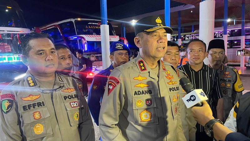 Kapolda Sulbar Cek Kesiapan Personel di Pos Pengamanan Ketupat Marano 2024