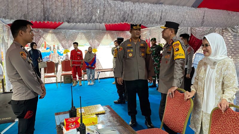 Cek Posko, Kapolda Sulbar Harap Personel Tetap Berikan yang Terbaik Hingga Akhir
