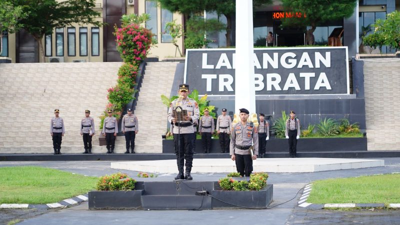 Pesan Karo SDM Polda Sulbar Saat Pimpin Upacara Kesadaran Nasional
