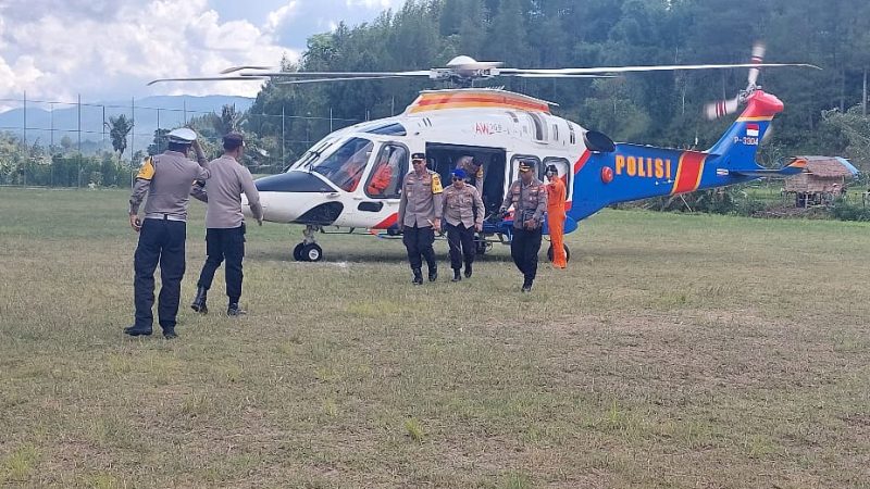 Kapolda Sulbar Pantau Jalur yang akan Dilalui Presiden saat Berkunjung ke Sulbar