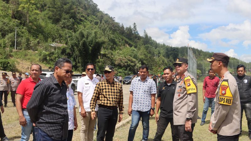 Kapolda Sulbar Bersama Forkopimda Cek Kesiapan Fasilitas Kunjungan Presiden di Mamas