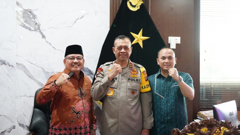 Kapolda Sulbar Terima Kunjungan Kerja Komisi I DPRD Lampung