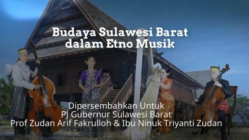 Ketua Bhayangkari PD Sulbar Persembahkan Etno Musik kepada Pj Gubernur Diakhir Masa Jabatannya