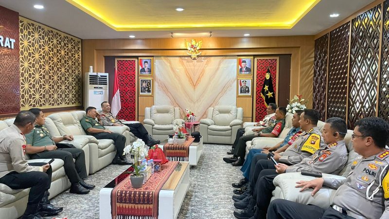 Kapolda Terima Kunjungan PJ Gubernur Sulbar dan Pangdam XIV Hasanuddin