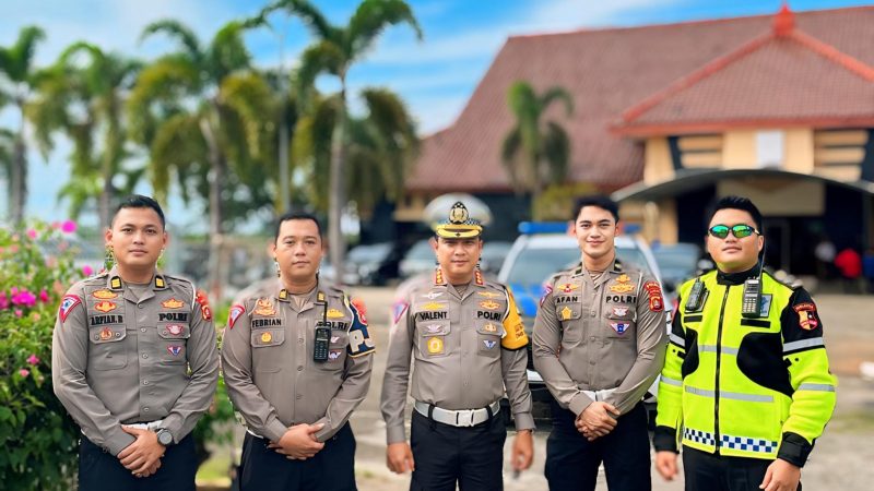 Dirlantas Polda Sulbar Terjun Langsung Kawal Kunjungan Wapres di Mamuju