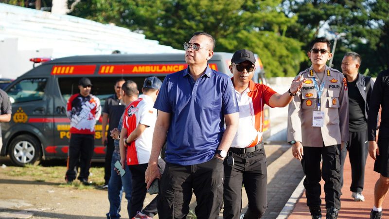 Kapolda Sulbar Pantau Kegiatan Tes Jasmani Calon Taruna Akpol