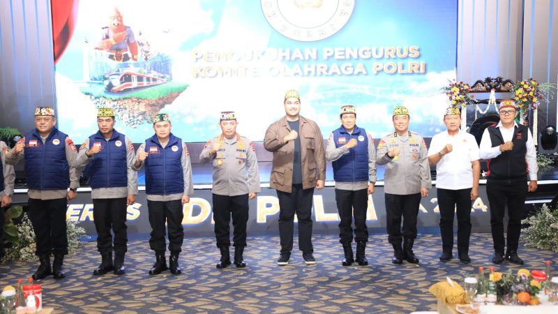 Wadahi Para Polisi Atlet, Kapolri Resmikan Komite Olahraga Polri