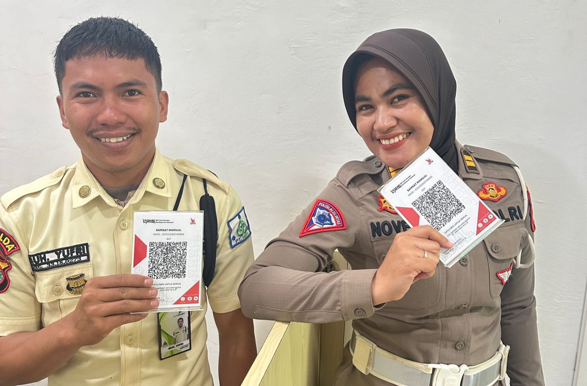Ditlantas Polda Sulbar Hadirkan Qris, di Mudahkan Layanan Administrasi Wajib Pajak