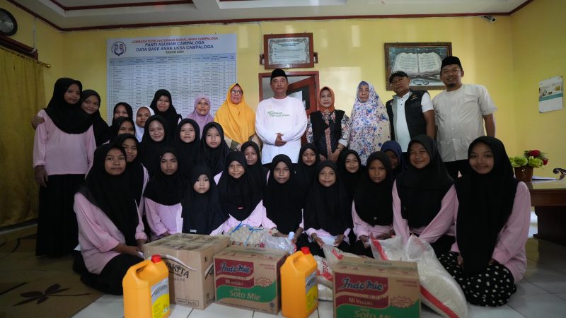 Antusias Para Santri Sambut PJ Gubernur Bahtiar