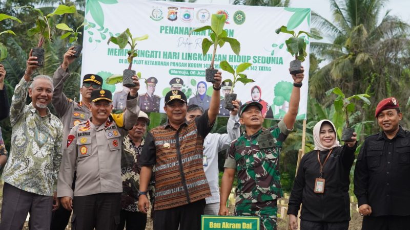 Wakapolda Sulbar Sebut Gerakan Penghijauan Punya Manfaat Besar Jangka Panjang