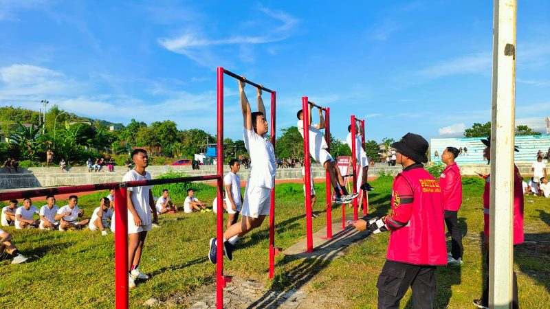 Hari ini Ratusan Peserta Rekrutmen Bintara Polda Sulbar Ikuti Tes Jasmani