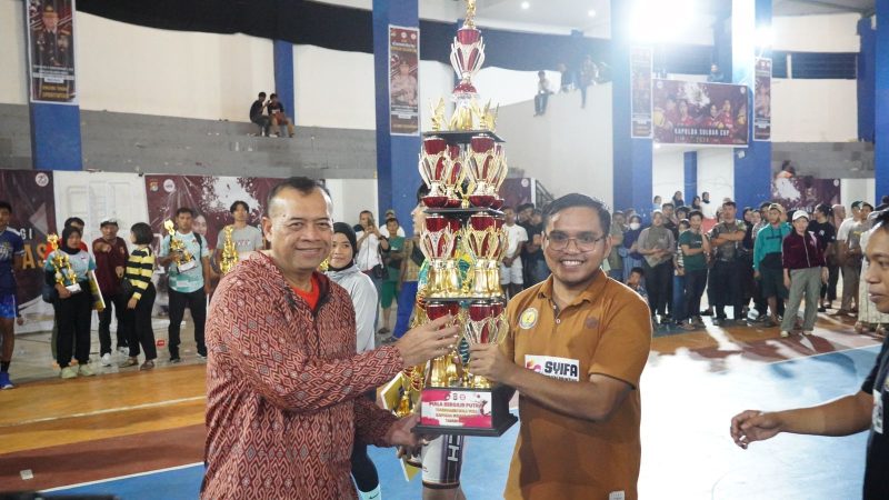 Harapan dan Pesan Kapolda Sulbar saat Tutup Turnamen Voli Kapolda CUP