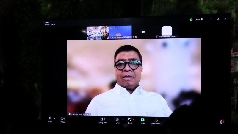 Sekprov Sulbar Buka FGD STIA LAN Makassar