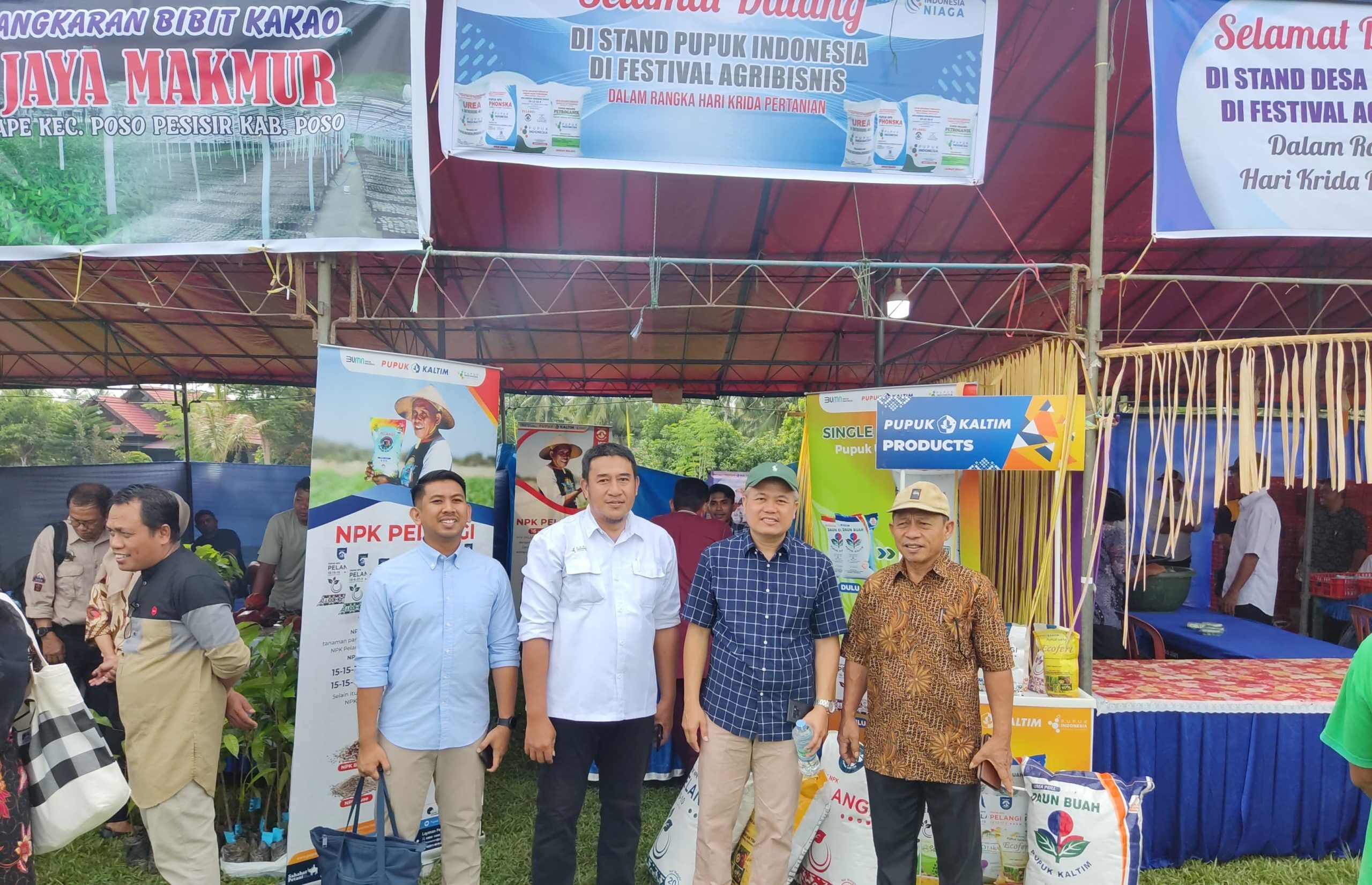Pupuk Kaltim Gencarkan Edukasi di Festival Agribisnis 2024 untuk Dukung Kesejahteraan Petani Poso