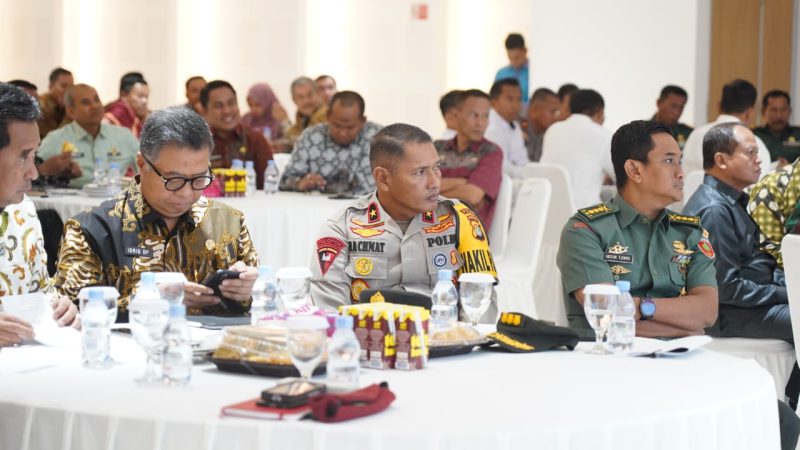 Wakapolda Sulbar Hadiri Rakor Forkopimda Bersama Tim Desk Pilkada dan FKUB
