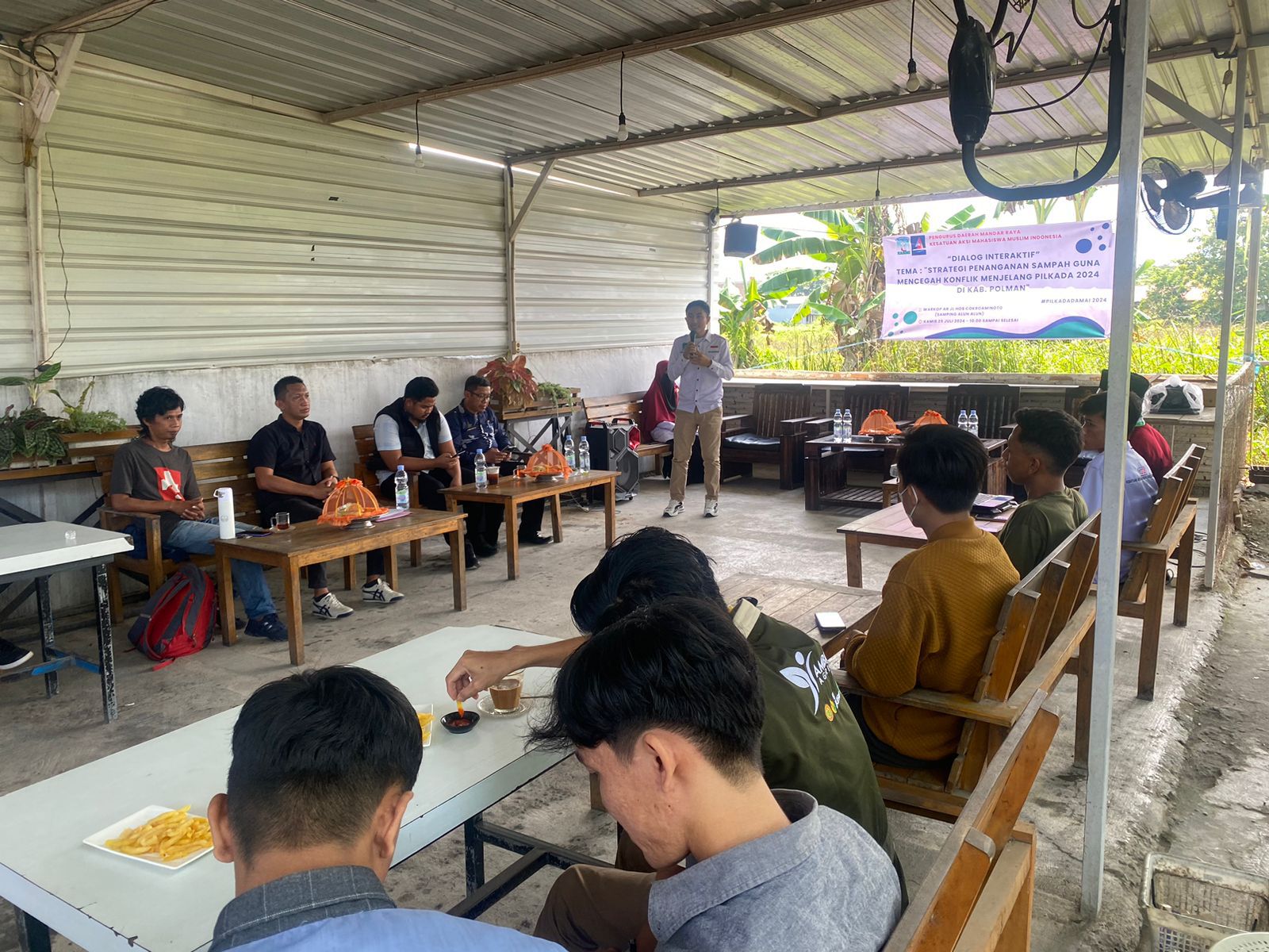 Dialog Interaktif, Organisasi Pemuda di Polman Siap Sukseskan Perhelatan Pilkada