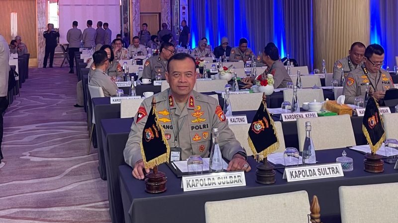 Kapolda Sulbar Hadiri Musrembang Polri di Jakarta