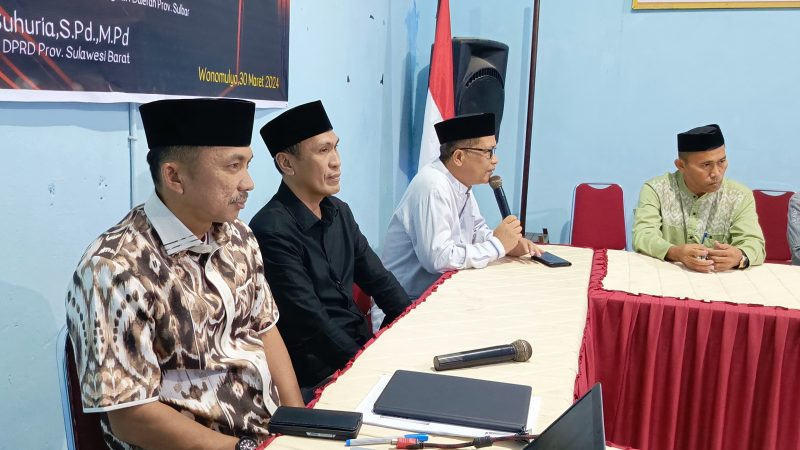 Usman Suhuria Jadi Pemateri Dialog Pendidikan di Polman
