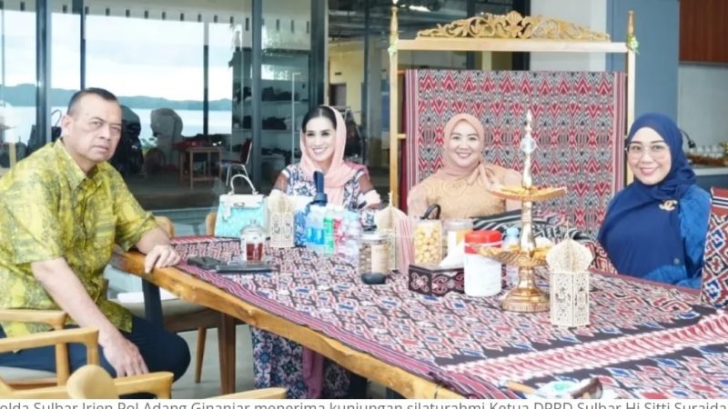Ketua DPRD Suraidah Lakukan Kunjungan Silturahmi ke Polda Sulbar