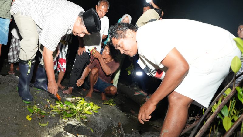Warga Apresiasi Program Pj Bahtiar Tebar Kepiting di Hutan Bakau