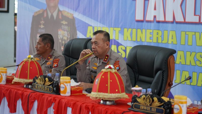 Kapolda Sulbar Minta Jajaran Tingkatkan Kinerja dan Optimalkan Capaian Tugas Pokok