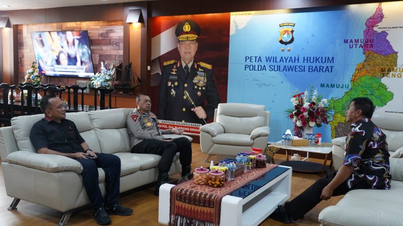 Kapolda Sulbar Terima Kunjungan Silaturahmi Kepala BNNP