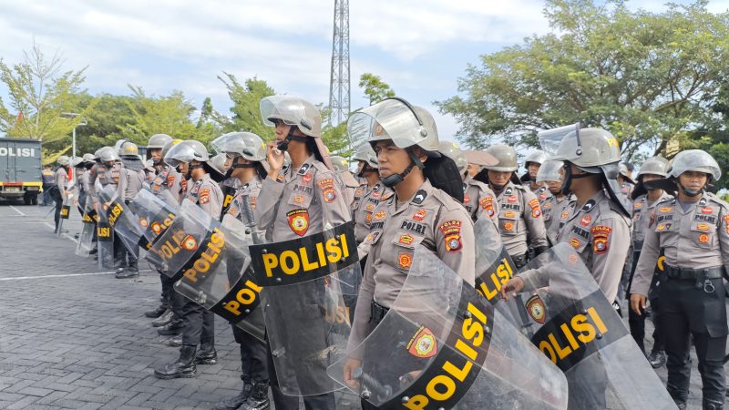Jelang Pilkada 2024, Polda Sulbar Masifkan Latihan Dalmas