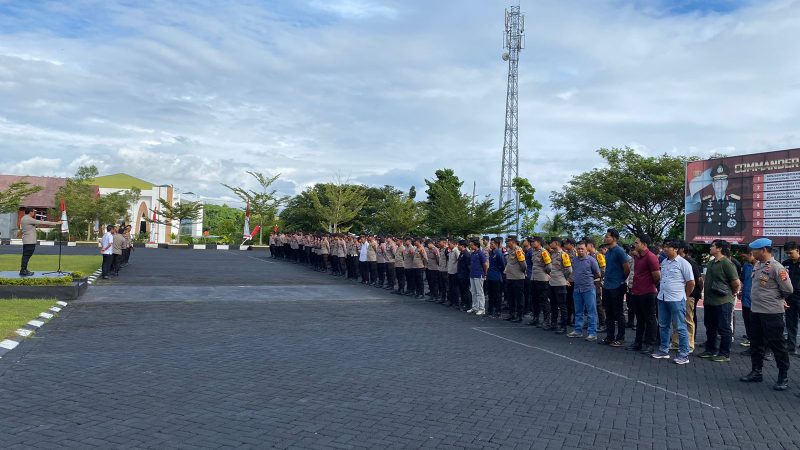 Wakapolda Sulbar Minta Personel Maksimalkan Tugas Kawal Tahap Pendaftaran Pilkada