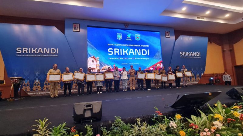 Pemprov Sulbar Dapat Penghargaan Srikandi, Peringkat Kedua Nasional