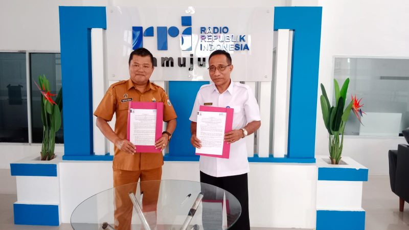 Diskominfo Sulbar Jalin Kerjasama dengan RRI Pemanfaatan Portal Website