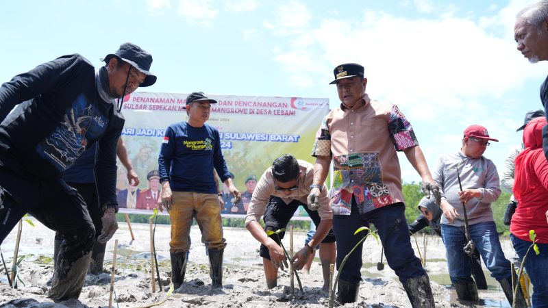 Bersama Forkopimda, Pj Bahtiar Kompak Galakkan Penanaman Mangrove