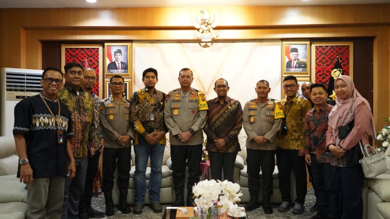 Kapolda Sulbar Terima Kunjungan Silaturahmi General Manager PT PLN