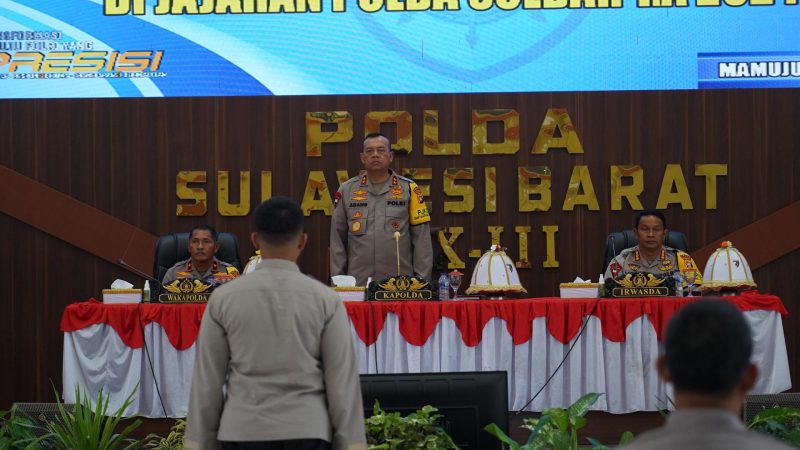 Kapolda Sulbar: Membangun Kinerja yang Lebih Unggul