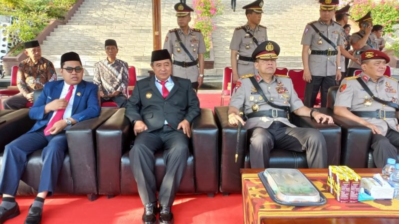 Pimpinan DPRD Sulbar Hadiri Upacara Peringatan Hari Juang Polri