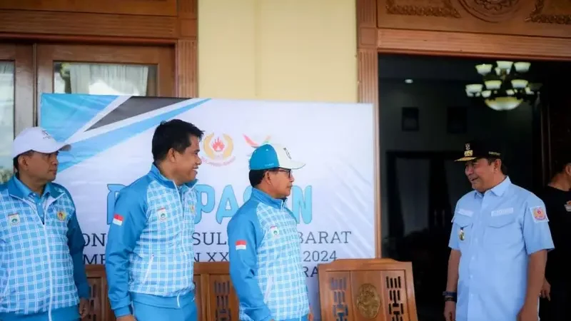 Hadiri Pelepasan Atlet PON XXI 2024, Ini Harapan Sekwan DPRD Sulbar
