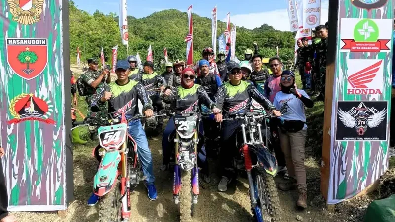 Event Mamuju Adventure Trail, Ketua DPRD Sulbar Promosikan Keindahan Alam