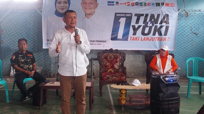 Yuki Bicara Teknologi, UMKM dan Dukungan untuk Pemuda saat Kampanye di Salletto