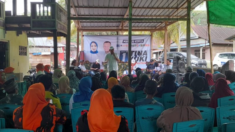 Yuki Permana Beberkan Visi Misi Mamuju Keren Jilid II di Hadapan Masyarakat Rantedoda